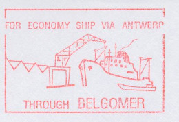 Meter Cut Belgium 2000 Ship - Port Of Antwerp - Sonstige & Ohne Zuordnung