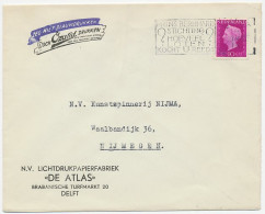 Firma Envelop Delft 194? - Papierfabriek - Unclassified