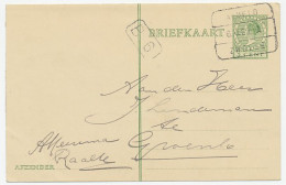 Treinblokstempel : Almelo - Zwolle A 1929 - Non Classés