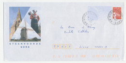 Postal Stationery / PAP France 2001 Windmill - Steenvoorde - Windmills