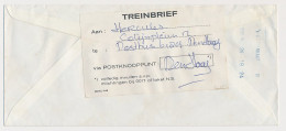 Expresse Treinbrief Zwijndrecht - Den Haag 1970 - Etiket - Unclassified