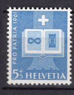 T3848 - SWITZERLAND Yv N°677 ** Pro Patria Fete Nationale - Unused Stamps