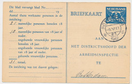 Arbeidslijst G. 18 Locaal Te Rotterdam 1942 - Entiers Postaux