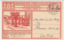 Briefkaart G. 214 O ( Hattem ) Overveen - S Gravenhage 1927 - Ganzsachen