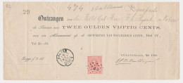 Em. 1872 Den Haag - Aalten - Dinxplerlo - Kwitantie - Unclassified