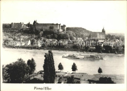 72167109 Pirna Elbe Dampfer Schloss Pirna - Pirna