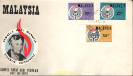 731540 MNH MALASIA 1964 80 ANIVERSARIO DEL NACIMIENTO DE ELENA ROOSEVELT - Malesia (1964-...)