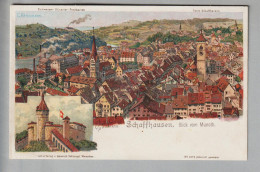 CH SH Schaffhausen Ca. 1900 Litho C.Steinmann/H.Schlumpf #2176 Kunstdruckblatt - Schaffhouse