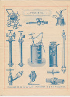 Nota Amsterdam 1912 - Peck & Co. Metaalwaren - Brandspuit Etc. - Paesi Bassi