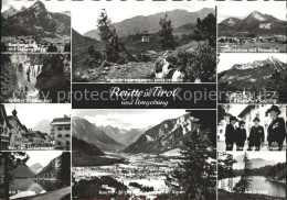 72167094 Reutte Tirol Und Umgebung Hahnenkamm Bergbahn Alm Trachten See Alpen Re - Altri & Non Classificati