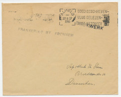 Almelo - Deventer 1956 - Frankering Bij Abonnement - Other & Unclassified