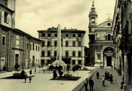 JESI : PIAZZA  FEDERICO II° - 1954 - Ancona