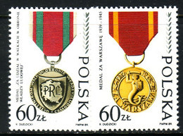 POLAND 1989 MICHEL NO 3225 - 3226 MNH - Unused Stamps