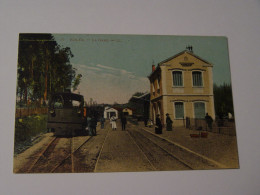 ALGERIE-17-KOLEA-LA GARE ED LL TRAIN - Autres & Non Classés