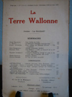 LA TERRE WALLONNE  TOME XIX - N° 111-112 DIXIEME ANNEE DECEMBRE 28-JANVIER 29 - 1900 - 1949