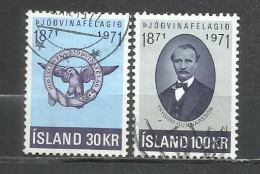 281A-SERIE COMPLETA LIECHTENSTEIN 1971 Nº 408/409 VALOR 9,25€ - Used Stamps