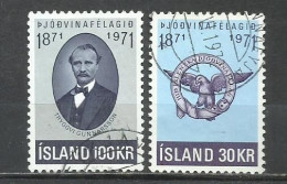 281B-SERIE COMPLETA LIECHTENSTEIN 1971 Nº 408/409 VALOR 9,25€ - Gebraucht