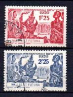 Wallis Et Futuna  - 1939 - Exposition Internationale De New York  - N° 70/71  - Oblit - Used - Oblitérés