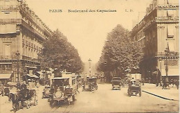 CPA Paris Boulevard Des Capucines - Distrito: 09