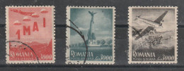 1947 - 1 MAI (AERIENS) Mi No 1062/1064 - Oblitérés