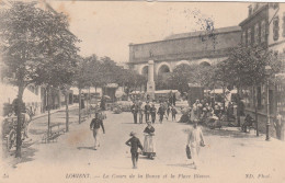 56 LORIENT -      Le Cours De La Boves Et La Place Bisson    TB PLAN  RARE 1918 - Lorient