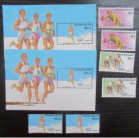 2285/86 En BL64 'Olympische Spelen' - FV: 6,3 Euro - Postfris ** - Unused Stamps