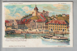CH SH Schaffhausen Ca. 1900 Litho C.Steinmann/H.Schlumpf #2184 Kunstdruckblatt - Schaffhouse
