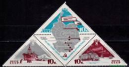 1966 USSR CCCP  Mi 3181-83  MNH/** - Unused Stamps