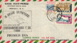 731544 MNH MEXICO 1954 7 JUEGOS DEPORTIVOS CENTROAMERICANOS Y DEL CARIBE - México