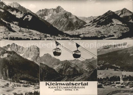 72164002 Riezlern Kleinwalsertal Vorarlberg Kanzelwandbahn Bergbahn Alpenpanoram - Autres & Non Classés