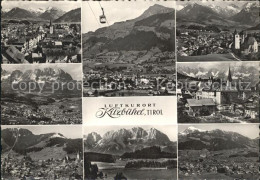 72163979 Kitzbuehel Tirol Gesamtansichten Mit Alpenpanorama Bergbahn Luftkurort  - Otros & Sin Clasificación