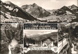 72163973 Walserschanz Kleinwalsertal Alpenpanorama Grenzgasthof Schlucht  - Autres & Non Classés