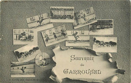 49 - Saumur - Souvenir Du Carrousel - Multivues - CPA - Voir Scans Recto-Verso - Saumur
