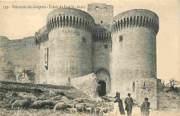 30 - Villeneuve Les Avignon - Entrée Du Fort St André - Animée - Moutons - CPA - Voir Scans Recto-Verso - Villeneuve-lès-Avignon