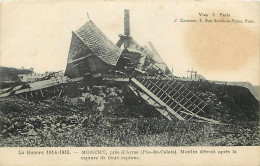 62 - Monchy - Moulin Détruit Après La Capture De 2 Espions - Ecrite En 1919 - Voir Scan Recto-Verso - Andere & Zonder Classificatie
