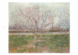 Art - Peinture - Vincent Van Gogh - Orchard In Blossom Plum Trees 1888 - National Gallery Of Scotland Edinburgh - CPM -  - Paintings