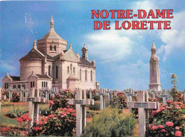 62 - Notre Dame De Lorette - La Chapelle Et La Tour - CPM - Etat Carte Provenant D'un Carnet Découpe Visible - Voir Scan - Andere & Zonder Classificatie
