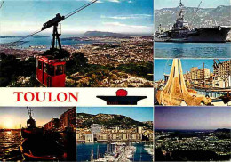 83 - Toulon - Multivues - Bateaux - Navires De Guerre - CPM - Voir Scans Recto-Verso - Toulon