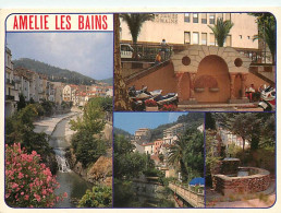 66 - Amélie Les Bains - Multivues - Motos - CPM - Voir Scans Recto-Verso - Andere & Zonder Classificatie