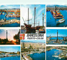 Espagne - Barcelona - Puerto-Colon - Multivues - CPM - Voir Scans Recto-Verso - Barcelona