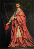 Art - Peinture - Philippe De Champaigne - Portrait En Pied Du Cardinal De Richelieu - Musée Du Louvre - Carte Neuve - CP - Peintures & Tableaux