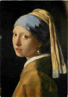 Art - Peinture - Johannes Vermeer - Tete De Jeune Fille - CPM - Voir Scans Recto-Verso - Paintings