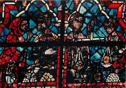 28 - Chartres - Intérieur De La Cathédrale Notre Dame - Vitraux Religieux - Changeurs - CPM - Voir Scans Recto-Verso - Chartres