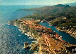 20 - Bonifacio - Sur Les Falaises, à L'extrême Sud De La Corse, La Ville Fortifiée Et Son Port (Photo Aérienne Alain Per - Sonstige & Ohne Zuordnung