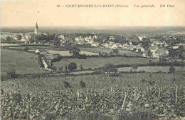 58 - Saint Honoré Les Bains - Vue Générale - CPA - Oblitération De 1914 - Voir Scans Recto-Verso - Saint-Honoré-les-Bains