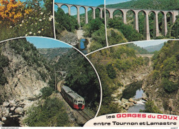 Les Gorges Du Doux Entre Tournon Et Lamastre (Ardèche) Train - Trains