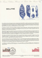 FRANCE    Document "Collection Historique Du Timbre Poste"   Solutré     N° Y&T  2388 - Documents Of Postal Services