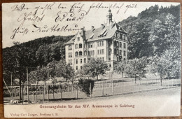 Sulzburg - Genesungsheil Für Das XIV. Armeecorps - Gelaufen Am 8.6.1910 - Autres & Non Classés