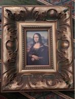 Cadre. La Joconde. Leonardo De Vinci. Les Grands Maitres De La Peinture. - Andere & Zonder Classificatie