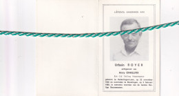 Urbain Royer-Onkelinx, Rukkelingen-Loon 1938, Bovelingen 1989. Foto - Todesanzeige